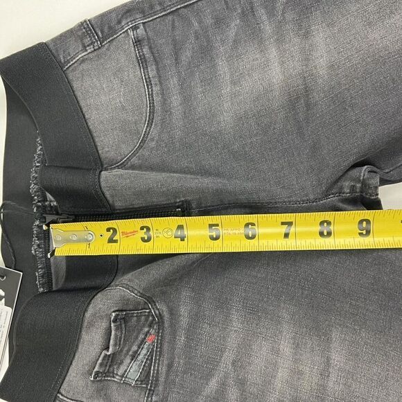 NWT Diesel Debbie Trouser Black Denim Stretch Comfort Size 26 - Picture 6 of 10